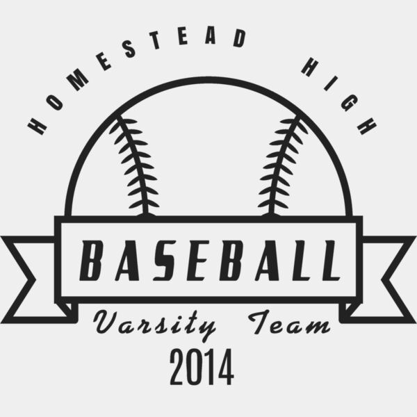 Baseball Template DNT001 BW Miniaturansicht