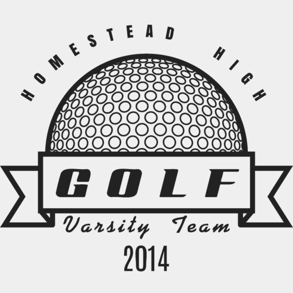 Golf Template DNT001 BW Miniaturansicht