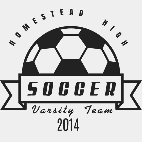 Soccer Template DNT001 BW Miniaturansicht