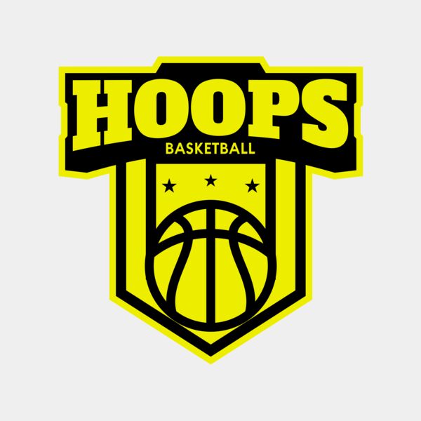 Hoops Basketball logo template 04 Miniaturansicht