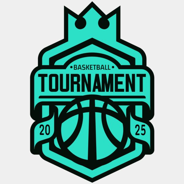Tournament Basketball logo template 03 Miniaturansicht