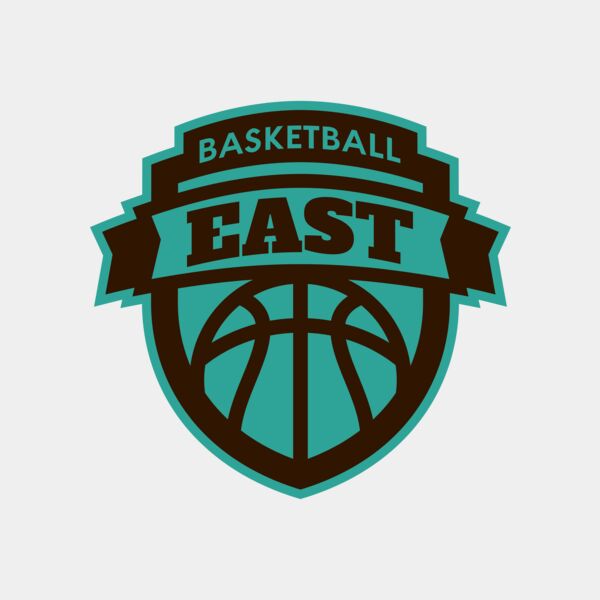 East Basketball logo template Miniaturansicht