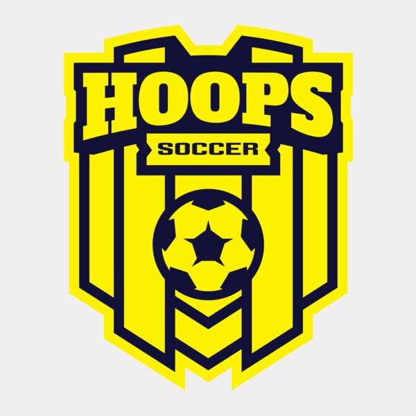 Hoops Soccer logo template Miniaturansicht
