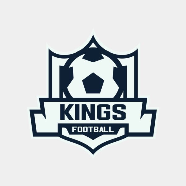 Kings Football logo template Miniaturansicht
