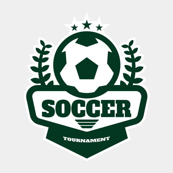 Soccer Tournament logo template Miniaturansicht
