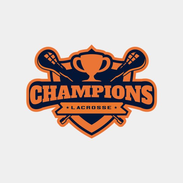 Champions Lacrosse Logo Template Miniaturansicht