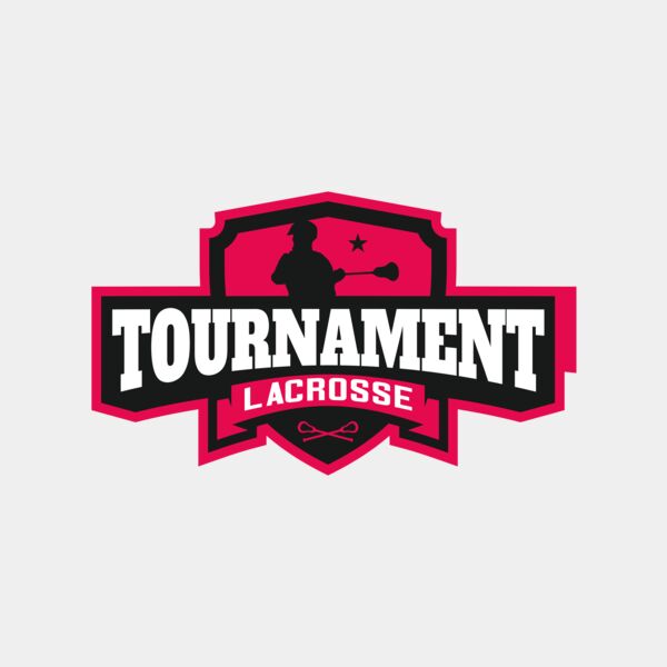 Tournament Lacrosse Logo Template 02 Miniaturansicht