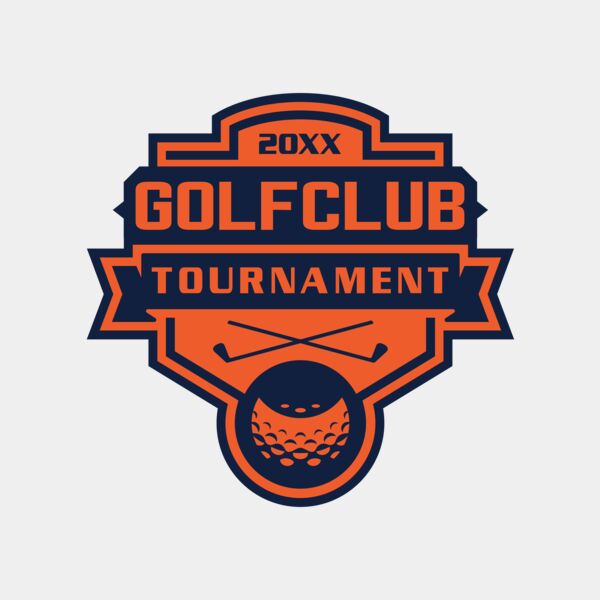 Golf club Tournament logo template 02 Miniaturansicht