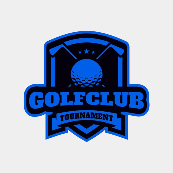 Golf Club Tournament logo template 03 Miniaturansicht