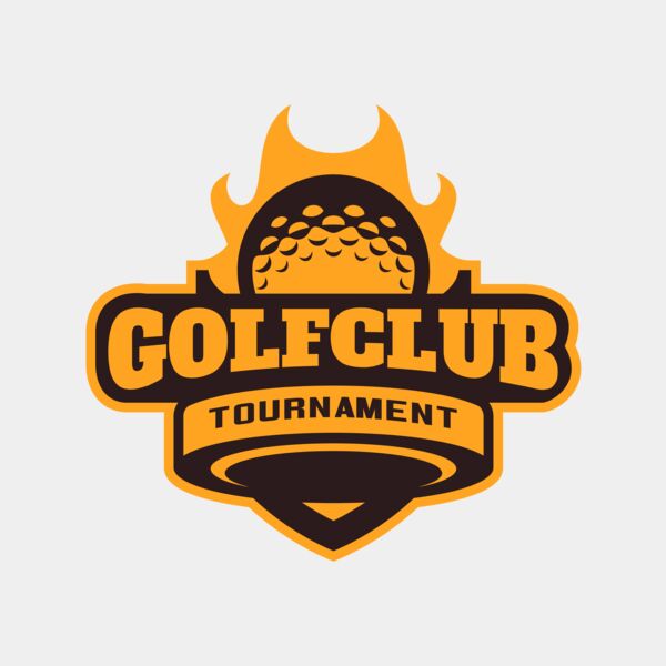 Golf Club Tournament logo template 04 Miniaturansicht