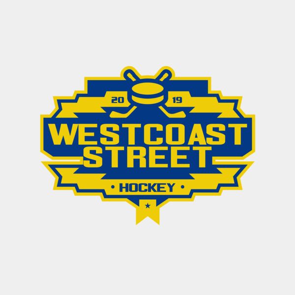 West Coast Street Hockey logo template Miniaturansicht