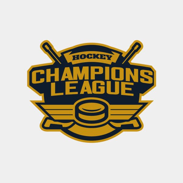 Champions League Hockey logo template Miniaturansicht