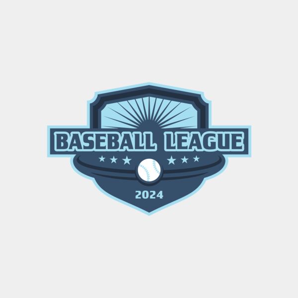 Baseball League Logo 01 Miniaturansicht