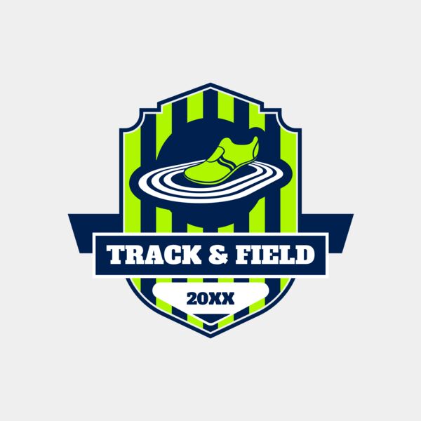 Track and Field Team Logo 02 Miniaturansicht