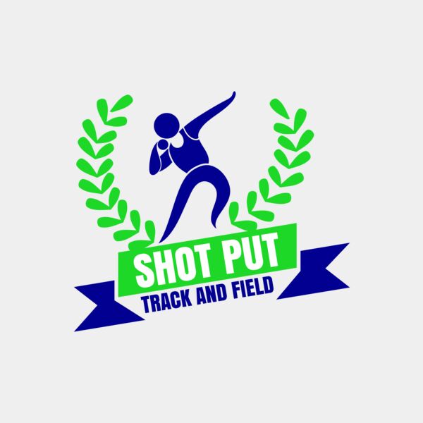 Shot put logo 03 Miniaturansicht