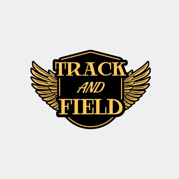 Track & Field Team Logo 13 Miniaturansicht