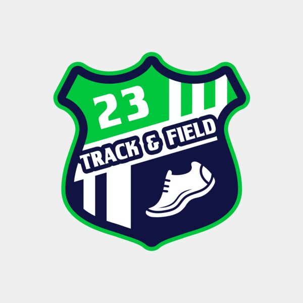 Track & Field Team Logo 18 Miniaturansicht