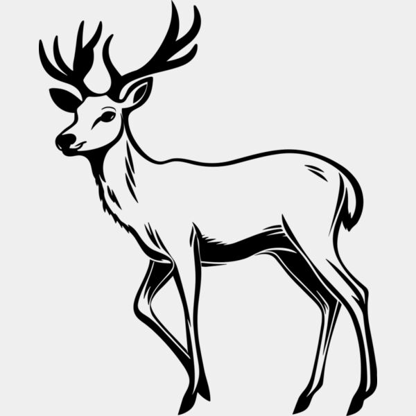 Deer   Clipart 1 Miniaturansicht