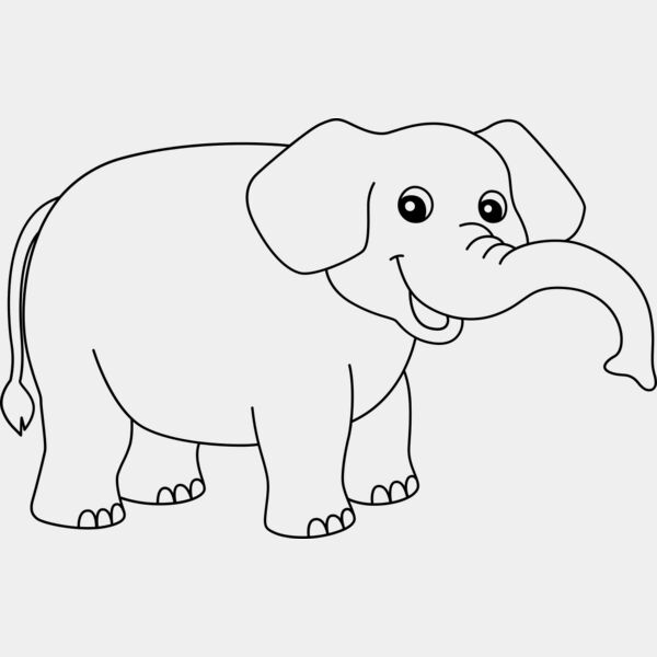 Elephant   Clipart 1 Miniaturansicht