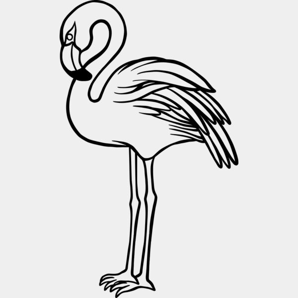 Flamingo   Clipart 1 Miniaturansicht