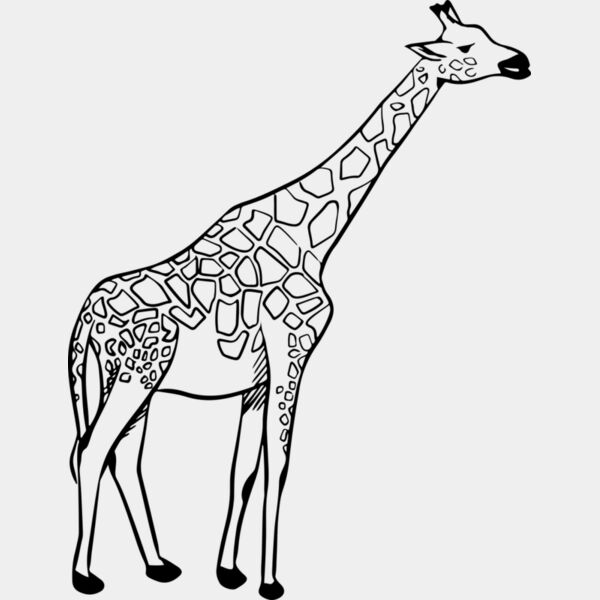 Giraffe   Clipart 2 Miniaturansicht