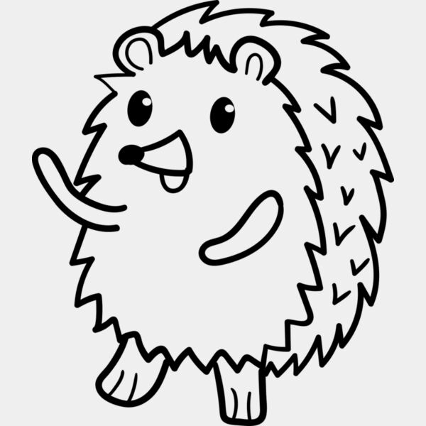 Hedgehog   Clipart 3 Miniaturansicht
