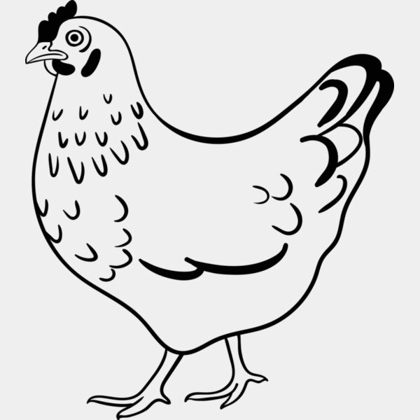 Hen   Clipart 2 Miniaturansicht