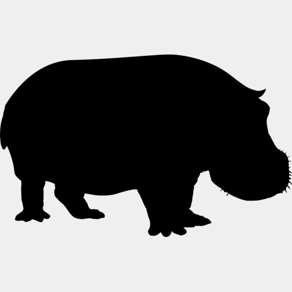 Hippopotamus   Clipart 1 Miniaturansicht