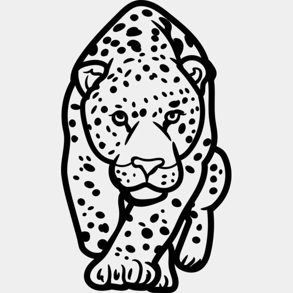 Leopard   Clipart 3 Miniaturansicht