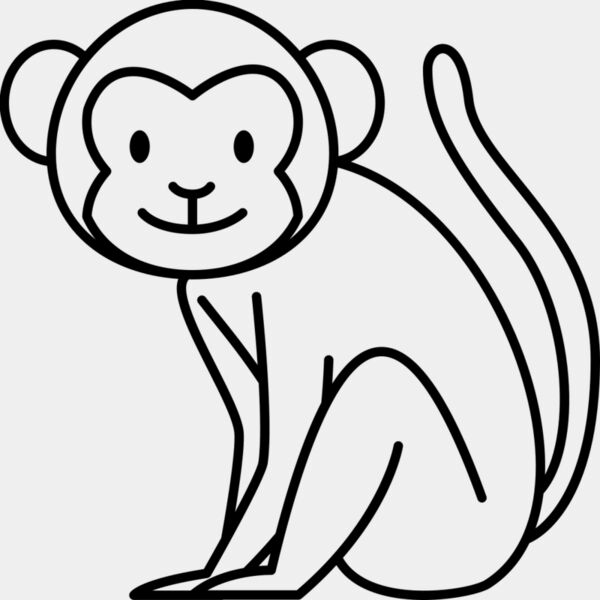 Monkey   Clipart 3 Miniaturansicht