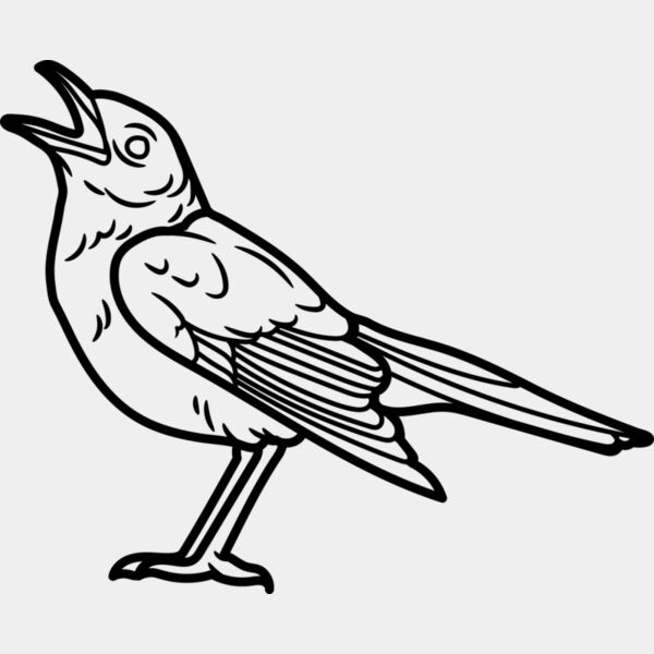 Nightingale   Clipart 1 Miniaturansicht