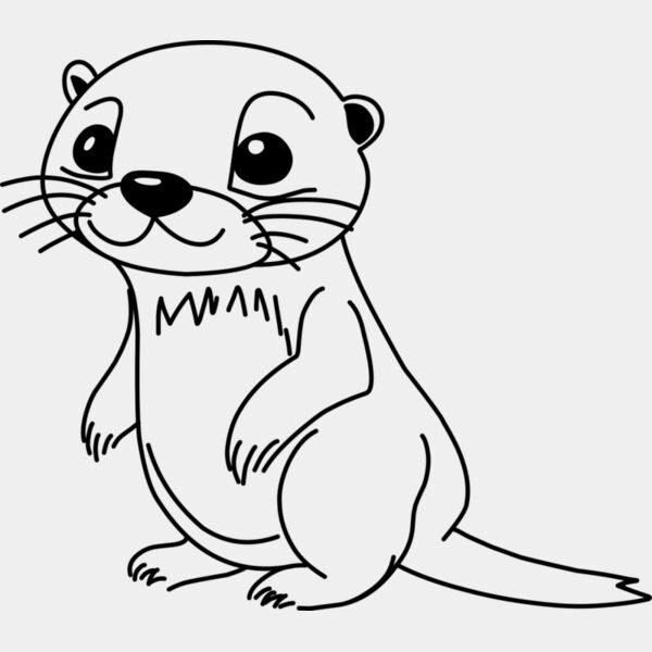 Otter   Clipart 1 Miniaturansicht