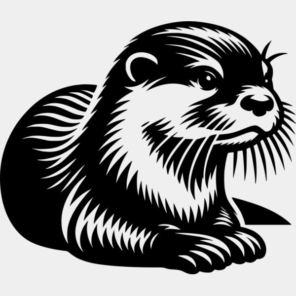 Otter   Clipart 2 Miniaturansicht