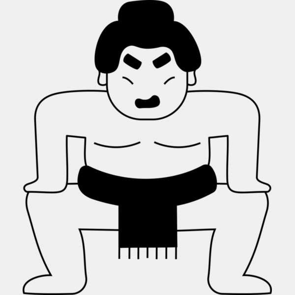 Sumo Wrestler Art Miniaturansicht