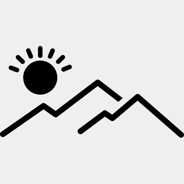 53 Sun and mountain Miniaturansicht