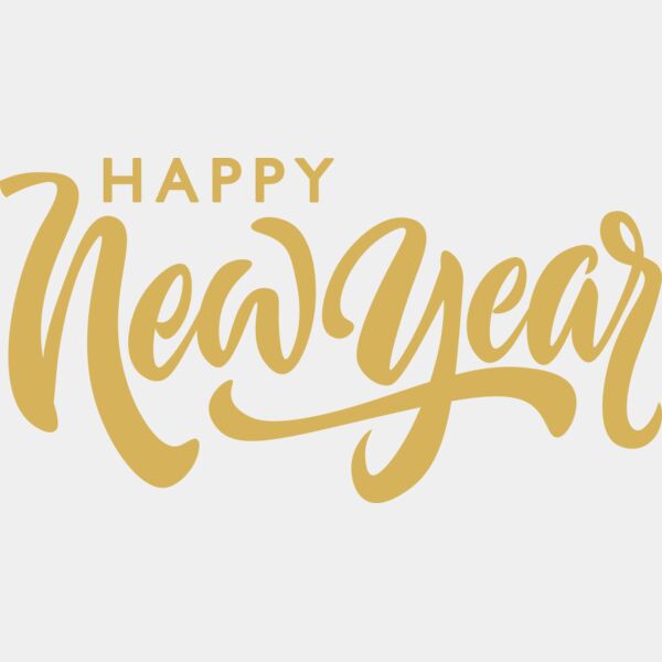 Happy New Year Gold Miniaturansicht