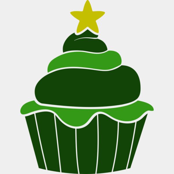 Christmas Tree Cupcake Miniaturansicht