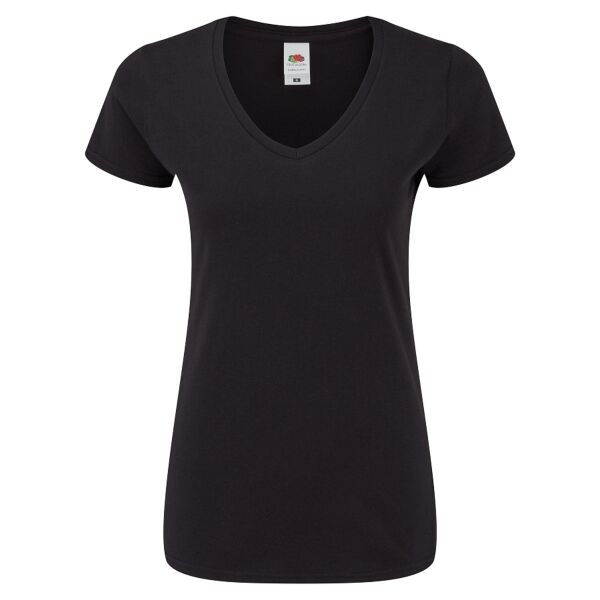 Ladies Iconic 150 V Neck-T T-Shirt | Fruit of the Loom Miniaturansicht