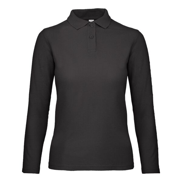 Long Sleeve Poloshirt ID.001 / Women | B&C Miniaturansicht
