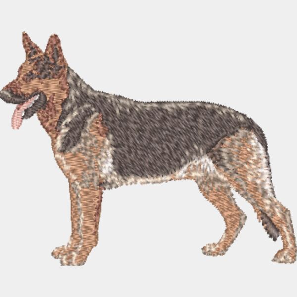 Deutscher Schäferhund Körper 1 Miniaturansicht