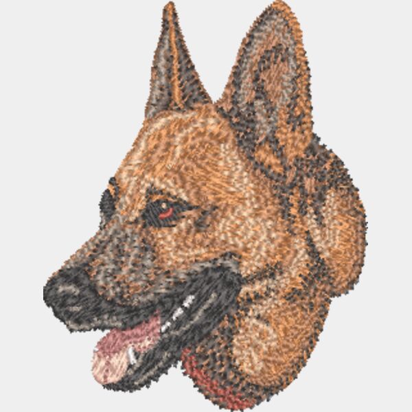 Deutscher Schäferhund Kopf 2 Miniaturansicht