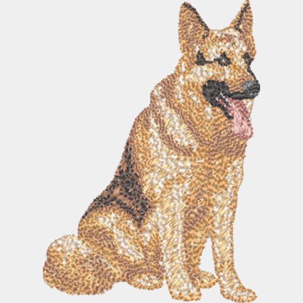 Deutscher Schäferhund Körper 2 Miniaturansicht