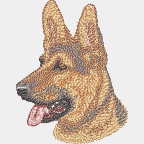 Deutscher Schäferhund Kopf 12 Miniaturansicht