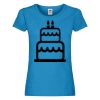 Original-T Lady-Fit T-Shirt | Fruit of the Loom Miniaturansicht